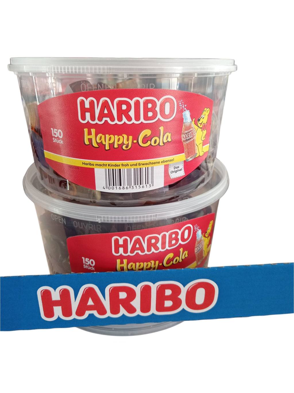2 x 150 Stück Haribo Cola Flaschen (2x 1.2kg)